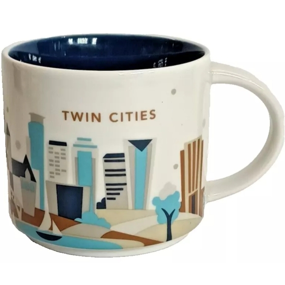 Starbucks Coffee Mug You Are Here Collection Twin  Cities - Picture 3 of 8
